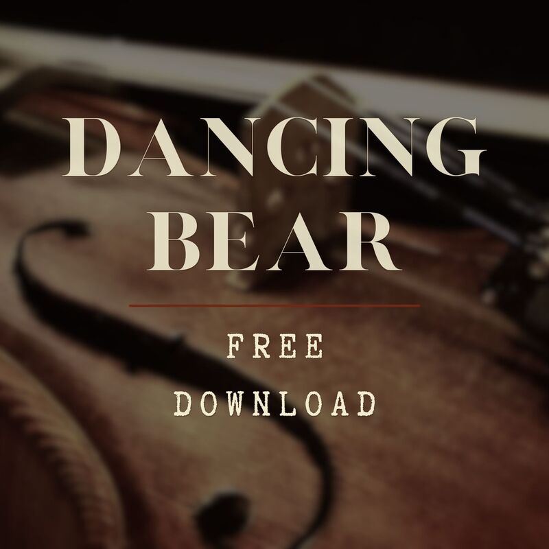 Free Sheet Music Dancing Bear
